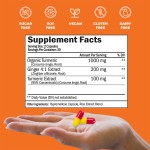 Turmeric 60 Capsules 65% Boswellia Extract Boswellia Herbal Supplements Turmeric Root Extract Turmeric Capsules