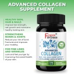Best Collagen Supplement with Hyaluronic Vitamin C for Men and Women Support Skin and Wrinkles Health Collagen Capsules