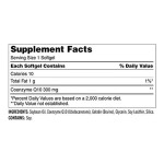 Highly Absorbent CoQ10 100mg Water Soluble and Fat Soluble Supplement Formula Antioxidant for Heart Health Softgels Capsules Hot Sales