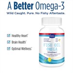 High Quality Fish Oil Omega 3 1280mg Supplement for Adults Support Heart Health Best Omega 3 Fish Oil Softgels