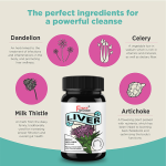 Milk Thistle Liver Cleanse Detox & Repair Supplement Liver Health Support Silymarin Milk Thistle Extract