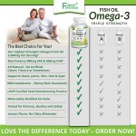Dietary Supplements Omega-3 Fish Oil  120 Soft Capsule with EPA and DHA for Improves Heart Health and Helps Cognitive Function