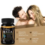 100% Natural Maca Extract 750mg 60 Capsules Organic Maca Root Powder Supplements Immune Health