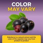 Sambucus Black Elderberry Capsules  with Vitamin C & Zinc,  Immune Support  Supplement,120Capsules Herbal Supplement