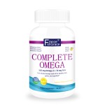 Complete Omega Fish Oil Supplements Supports Heart Brain Joints Skin Eyes & Immune Health for Adults