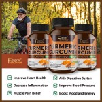 Oem Organic Herbal Turmeric Curcumin Capsules Supplement Joint & Healthy Inflammatory Support Curcumin Piperine Capsules