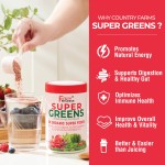 High Quality Super Greens 500g Organic Super Foods Mushrooms Probiotics Super Greens Powder Supportment