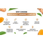 OEM Supplements 120 Capsules Health Care Turmeric Curcumin  Bioperine 2360mg  95% Curcuminoids  for Joint Support