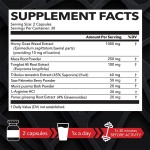 Horny Goat Weed Bundle for Powerful Male Health Supplement for Men Improve Energy
