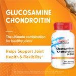 Glucosamine Chondroitin Msm Capsules, Supports Healthy Joint Structure Function & Comfort Support Healthy Hair Skin 240 Capsules
