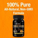 120 Capsules Turmeric Curcumin Bioperine 200mg 95% Curcuminoids Turmeric Powder Curcumin Capsules
