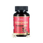 5 in 1 Ashwagandha Capsules Equivalent to 5200mg Powder Combined Turmeric Ginger Black Pepper Rhodiola for Adults 90 Capsules