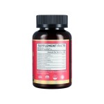 5 in 1 Ashwagandha Capsules Equivalent to 5200mg Powder Combined Turmeric Ginger Black Pepper Rhodiola for Adults 90 Capsules