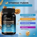 Glucosamine Chondroitin Supplement Bone Nutrition and Lubricate Bone Joints Supplement for Relieving Joint Pain