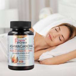 Herbal Supplement Healthcare Supplement Ashwagandha 1300mg Black Pepper Extract Organic Ashwagandha Root Capsules