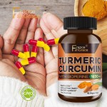 Oem Organic Herbal Turmeric Curcumin Capsules Supplement Joint & Healthy Inflammatory Support Curcumin Piperine Capsules