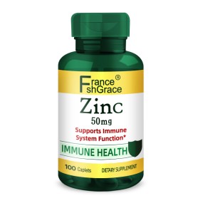 Premium Zinc 50mg Capsules Immune Antioxidant Skin Health Support Vitamin Zinc Supplement