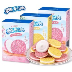 夹心饼干工厂-代工97g水果味儿童零食