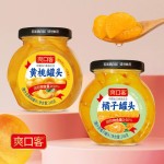 罐装水果供应商-批发桃橘248g