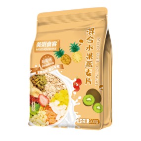 Mixed Fruit Oatmeal Factory - OEM 500g Instant Oatmeal