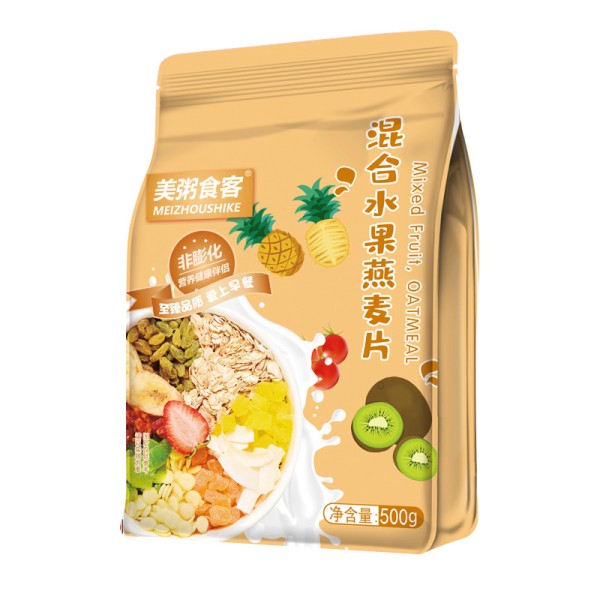 混合水果燕麦工厂-代工500g即食燕麦