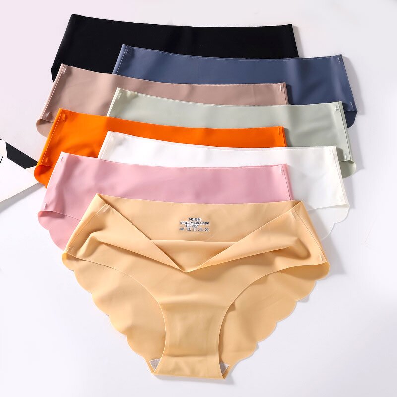 Women's Panties Factory - Satin Ice Silk Seamless Underwear Supplier