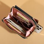 Women's Crossbody Bag Factory - Matte Leather Messenger Bag