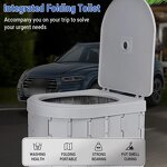 Portable Toilet Factory - Camping Folding Travel Commode