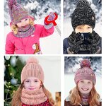 Kids Winter Set Factory - Plush Hat Gloves Accessories Supplier