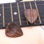 Guitar Pick Factory - Solid Wood Drillable Pendant Supplier