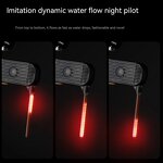 USB Bicycle Light Factory - Rechargeable Running Water Light