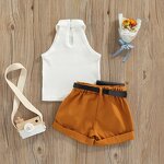 Baby Clothing Set Factory - Cotton Tanks Shorts with Bag
