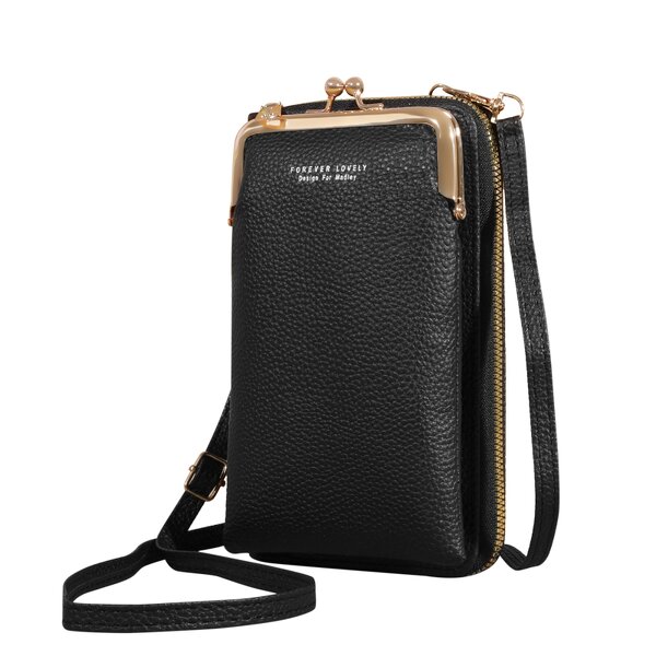 Women's Crossbody Bag Factory - Matte Leather Messenger Bag