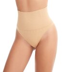 Maternity Panty Factory - High-Waisted Thong with Butt Lifter