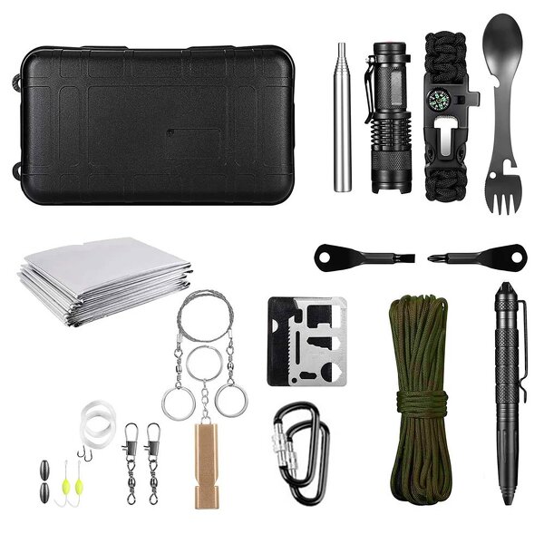 Survival Tool Kit Factory - Portable Multifunction Emergency Set