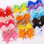 Baby Headband Factory - Solid Color Grosgrain Ribbon Hair Band