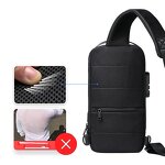 USB Anti-Theft Bag Factory - Waterproof Oxford Waist Pack