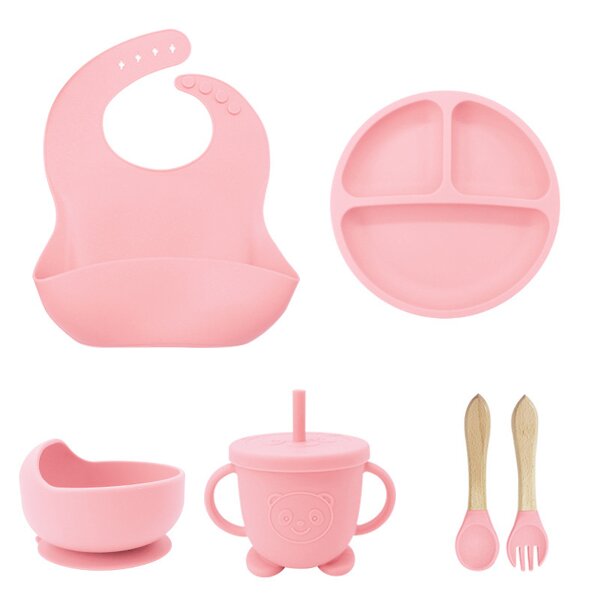 Baby Tableware Set Factory - OEM Silicone Feeding Utensils