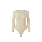 Seamless Bodysuit Factory - Square Neck Long Sleeve Shaper