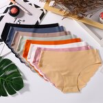 Women's Panties Factory - Satin Ice Silk Seamless Underwear Supplier