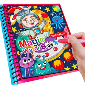 Magic Water Book Factory - Reusable Coloring Drawing Book