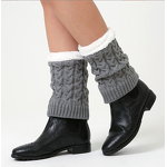 Leg Warmers Factory - Thickened Knitted Knee Warmers Sleeves