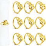 Napkin Rings Factory - Custom Gold Wedding Table Decor
