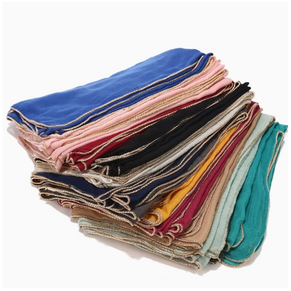 Headscarf Factory - Solid-Colour Encrypted Weave Shawl