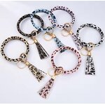 Bracelet Keychain Factory - PU Leather Tassel Wristlet Keyring