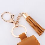 Soap Bottle Holder Factory - Leather Tassel Key Chain Case
