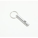 Safety Whistle Keychain Factory - Aluminum Alloy Survival Whistle