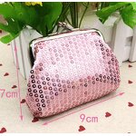Women's Coin Purse Factory - Fashion Sequin Double Reverse Purse