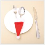 Tableware Holder Factory - Christmas Hat Kitchen Decor Bag