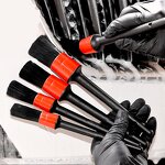 Car Brush Kit Factory - Custom 5PCS Detail Cleaning Brush Set